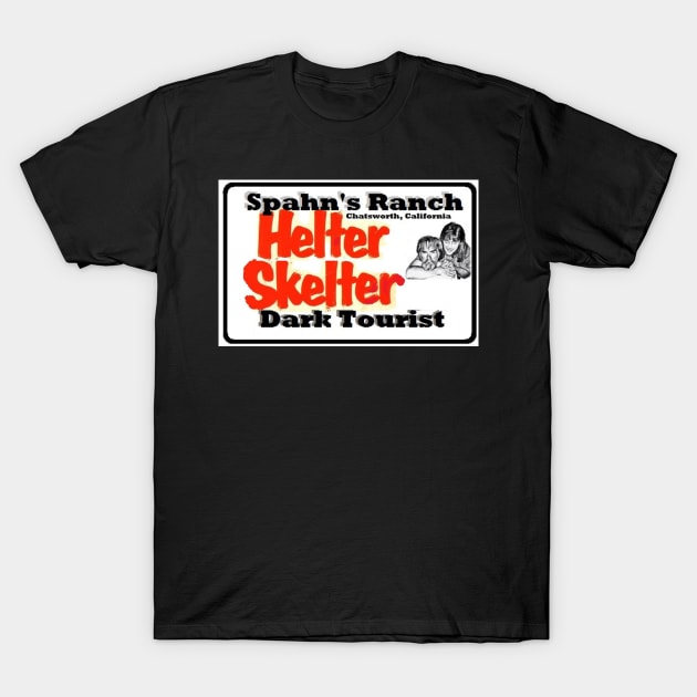 Dark Tourist of Spahn Ranch T-Shirt by Backporch Entertainment